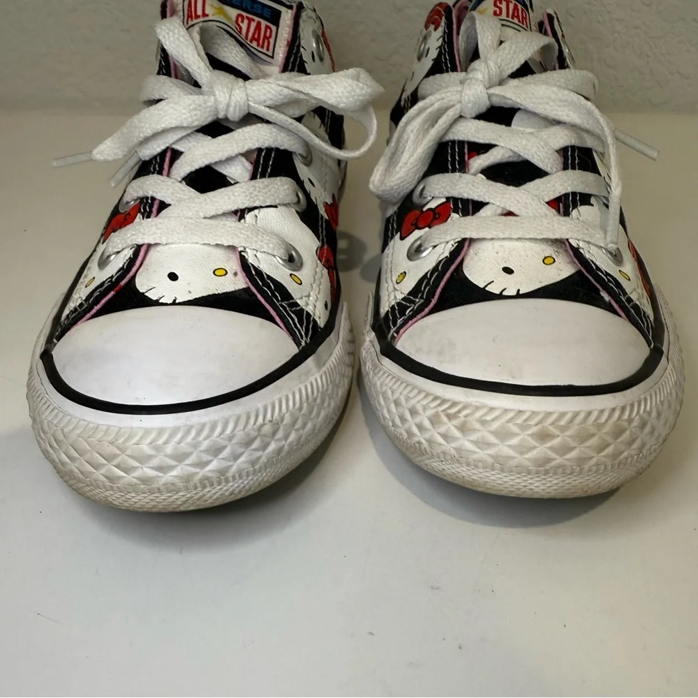 Converse x Hello Kitty Chuck Taylor All Star Canvas Ox Low Top Sneaker Black 3